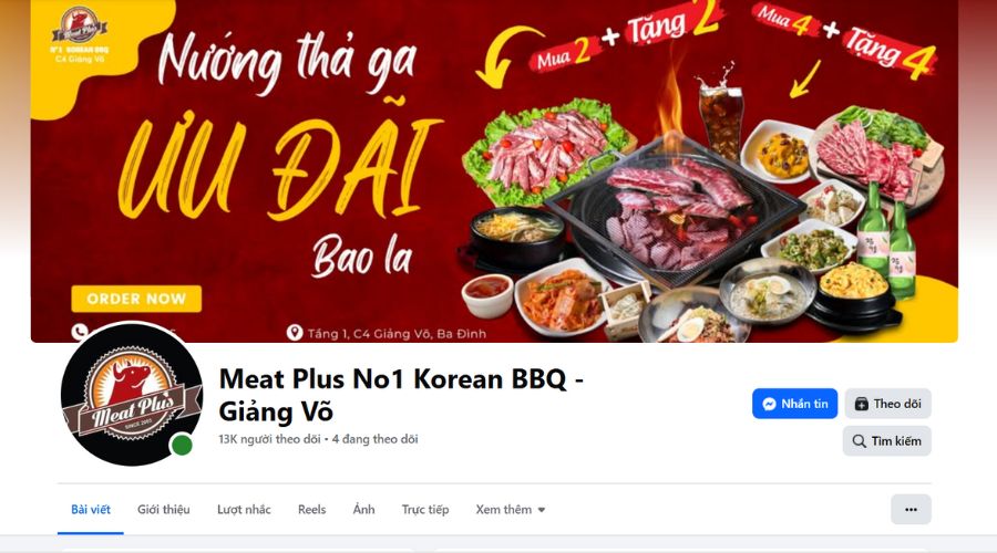 Dự án dịch vụ marketing tổng thể cho Meat Plus