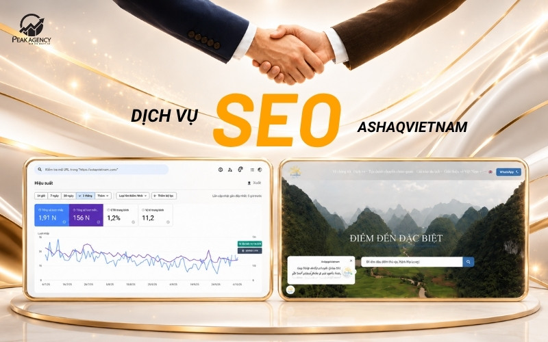Dự án dịch vụ SEO giá rẻ cho Ashaqvietnam Dự án dịch vụ SEO giá rẻ cho Ashaqvietnam