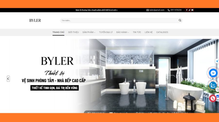 Dự án dịch vụ content marketing cho Byler