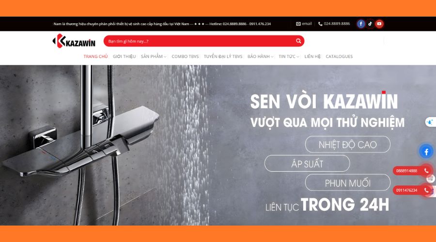 Dự án dịch vụ marketing online cho Kazawin Dự án dịch vụ marketing online cho Kazawin