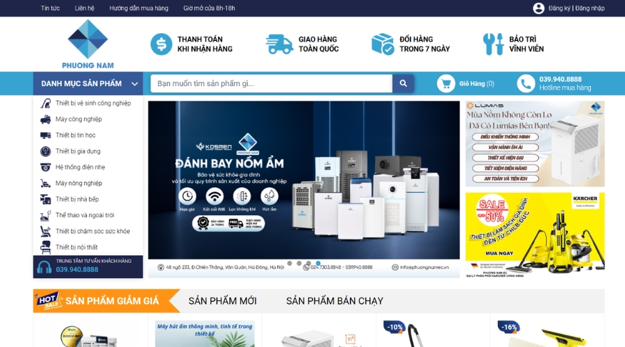 Dự án dịch vụ marketing online cho Phương Nam Dự án dịch vụ marketing online cho Phương Nam