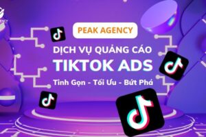 Dịch vụ quảng cáo TikTok Ads | Peak Agency