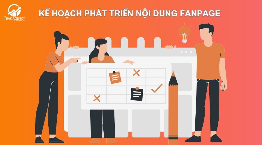 kế hoạch phát triển nội dung fanpage