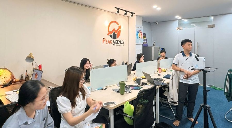 công ty thiết kế logo Peak Agency