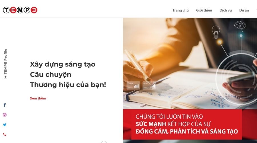 dịch vụ thiết kế logo Tempe Brand