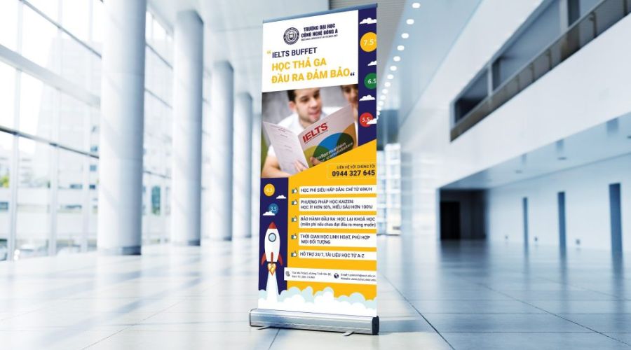 thiết kế standee chuyên nghiệp