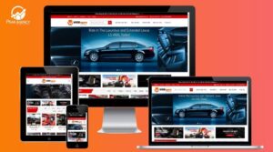 thiết kế website ô tô