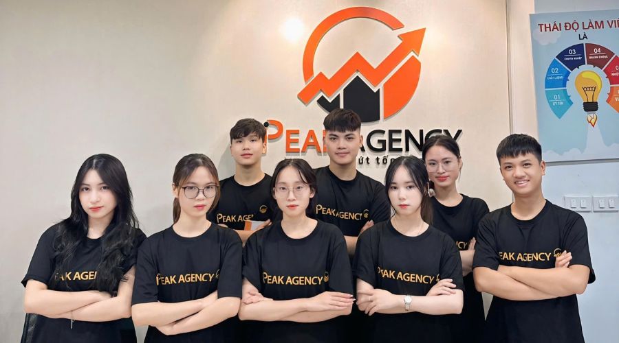 Dịch vụ phòng marketing thuê ngoài tại Peak Agency