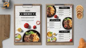 dịch vụ thiết kế menu
