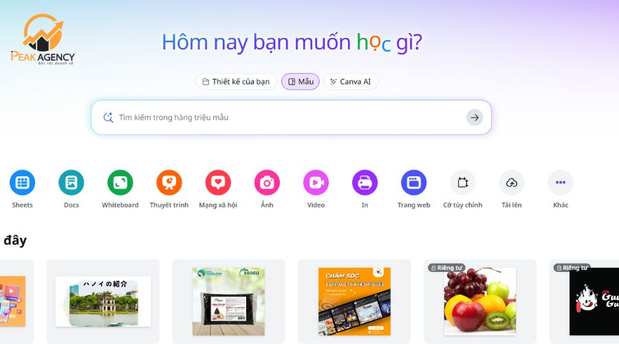 Công cụ Canva trong digital marketing Công cụ Canva trong digital marketing
