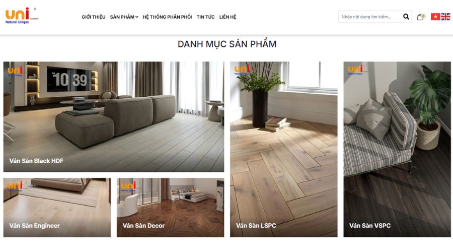 Phòng marketing thuê ngoài cho Ván Sàn Uni
