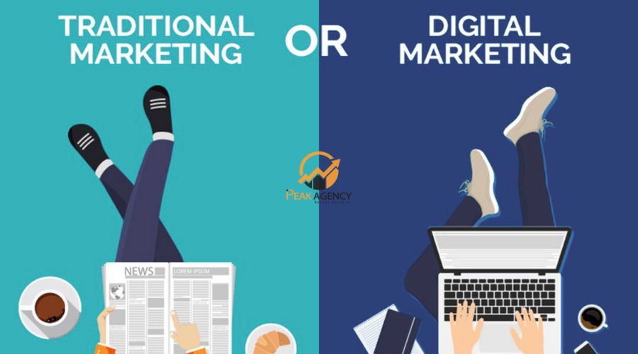 Khác nhau giữa digital marketing và marketing truyền thống