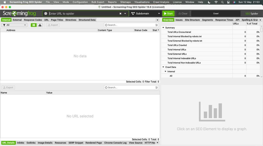 Công cụ Screaming Frog SEO Spider Audit website