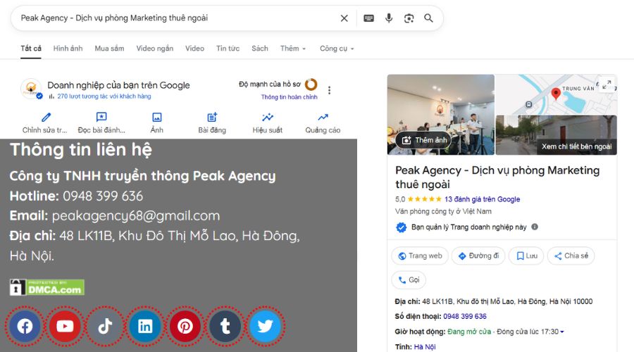 Xây dựng thông tin NAP đồng nhất trên Google Maps