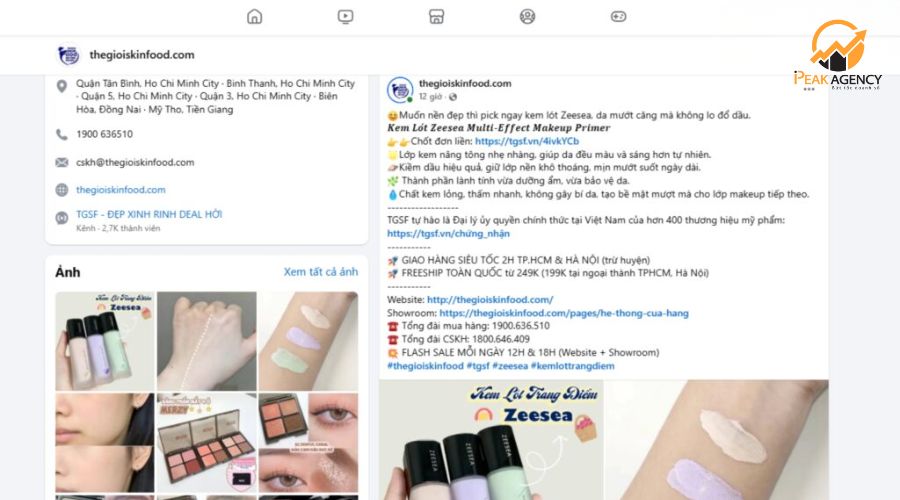 Mẫu nội dung quảng cáo Facebook theo dạng bán hàng Mẫu nội dung quảng cáo Facebook theo dạng bán hàng