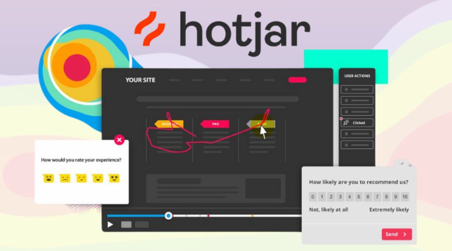 Công cụ content marketing Hotjar