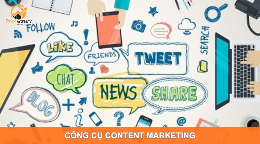 Công cụ content marketing phổ biến