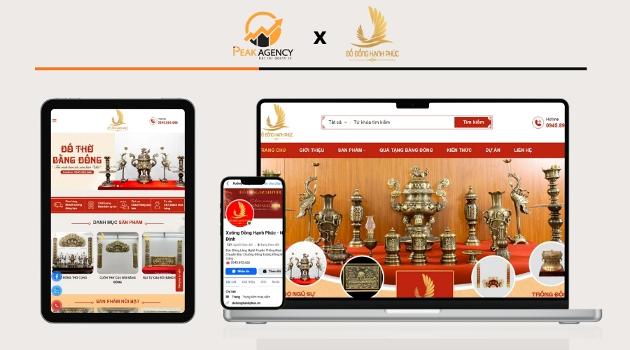 Dự án marketing cho Đồ Đòng Hạnh Phúc