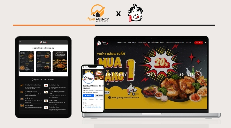 Dự án marketing cho GuunGuun Chicken