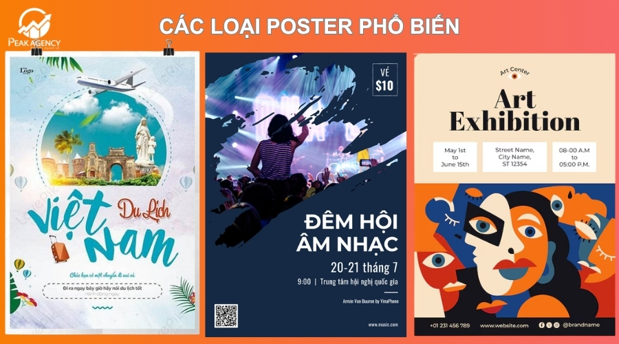 Các loại hình dịch vụ thiết kế poster phổ biến