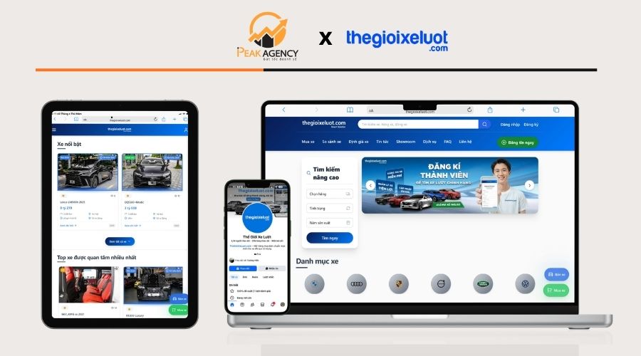 Dự án Thế Giới Xe Lướt
