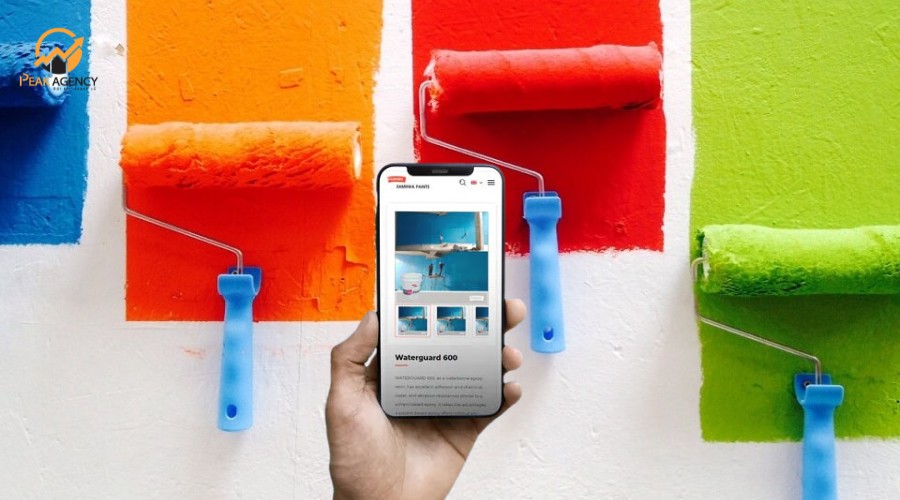 Lợi ích khi thiết kế website bán sơn