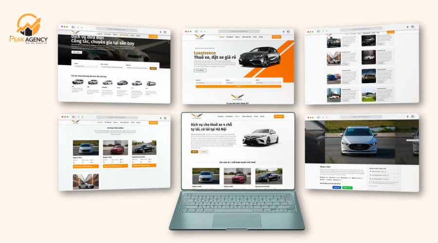Lợi ích khi thiết kế website cho thuê xe