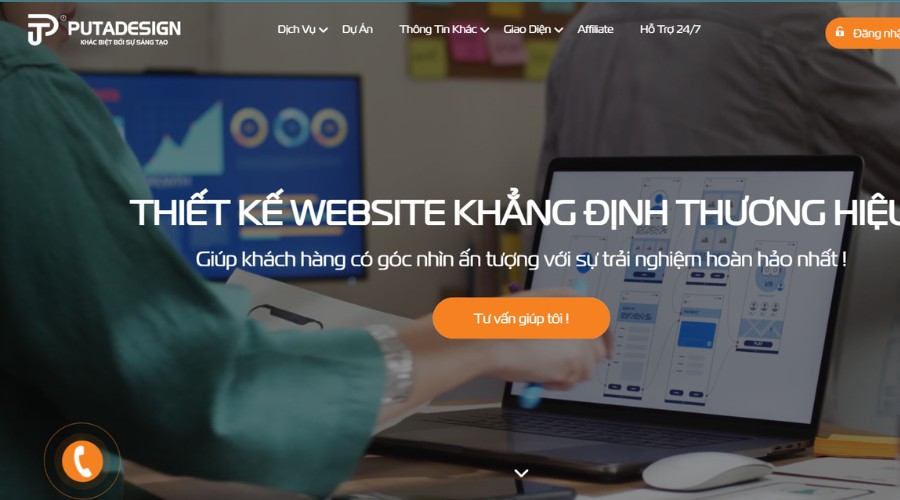 Thiết kế website Nha Trang tại Puta Design