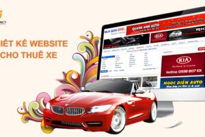 Dịch vụ thiết kế website cho thuê xe chuẩn SEO, uy tín