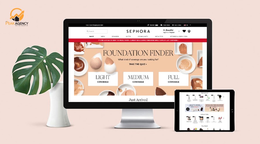 Tính năng cần có khi thiết kế website mỹ phẩm