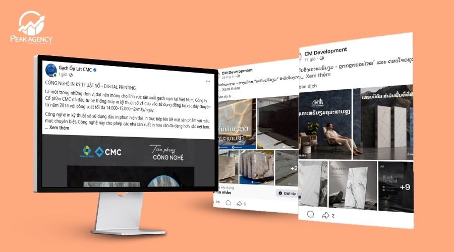 Chiến lược quảng cáo Facebook lĩnh vực gạch ốp lát