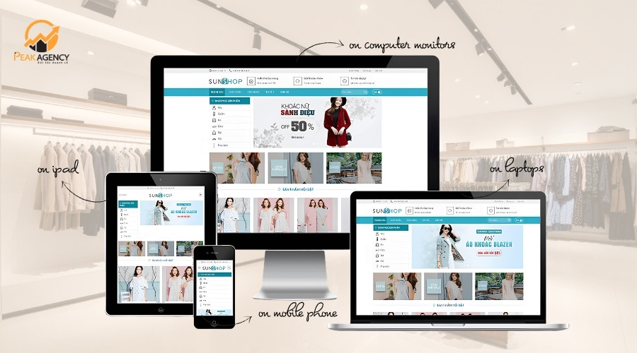 Chức năng cần có khi thiết kế website bán quần áo