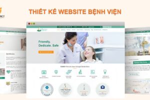 Dịch vụ thiết kế website bệnh viện, phòng khám, cơ sở y tế
