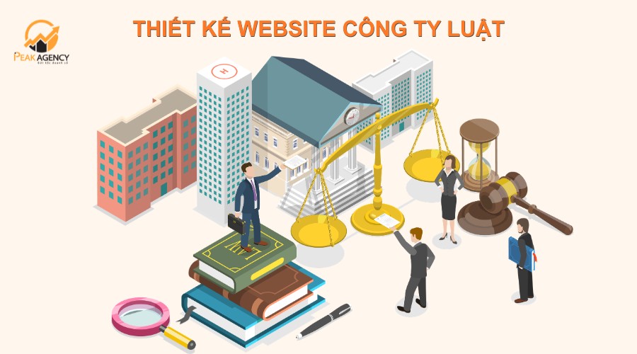Dịch vụ thiết kế website công ty luật chuyên nghiệp