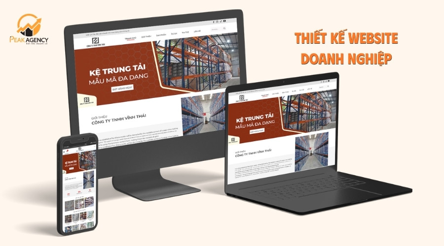 Thiết kế website doanh nghiệp chuyên nghiệp
