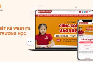 Dịch vụ thiết kế website trường học, trung tâm, cơ sở đào tạo