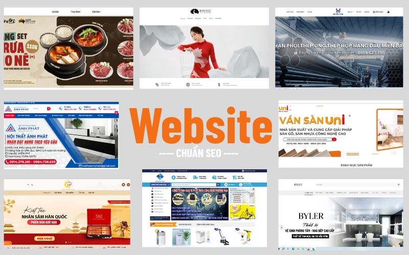 Thiết kế Website chuẩn SEO cho doanh nghiệp