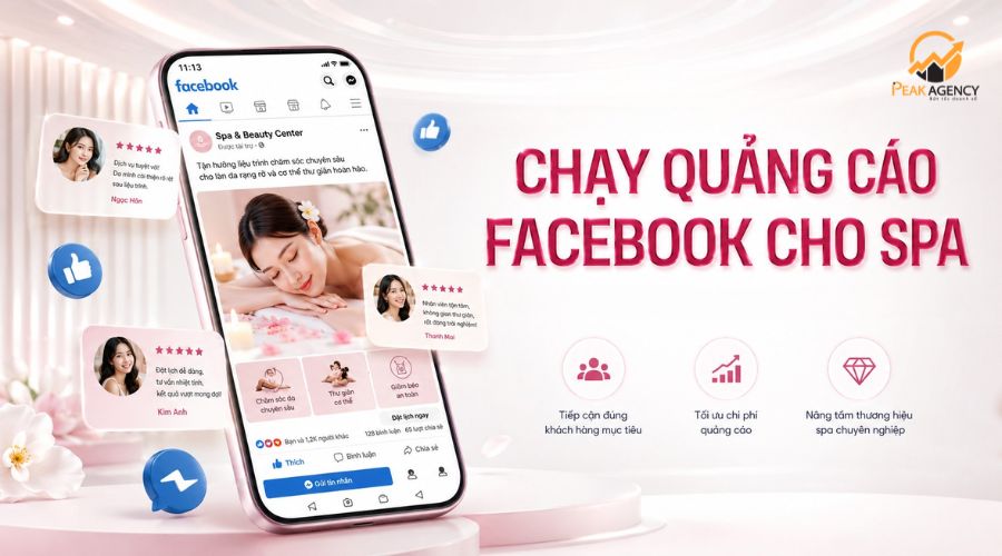 Chạy quảng cáo Facebook cho spa
