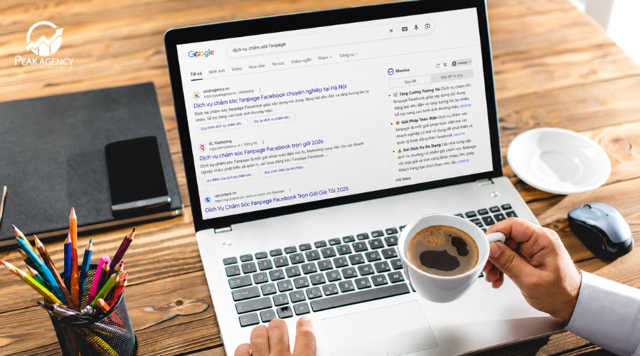 Dịch vụ SEO Đà Nẵng tại Peak Agency