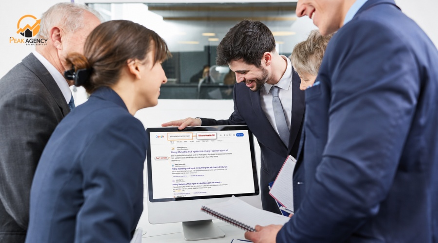 Dịch vụ SEO TPHCM tại Peak Agency Dịch vụ SEO TPHCM tại Peak Agency
