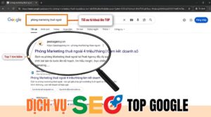 Dịch vụ SEO Top Google chuyên nghiệp