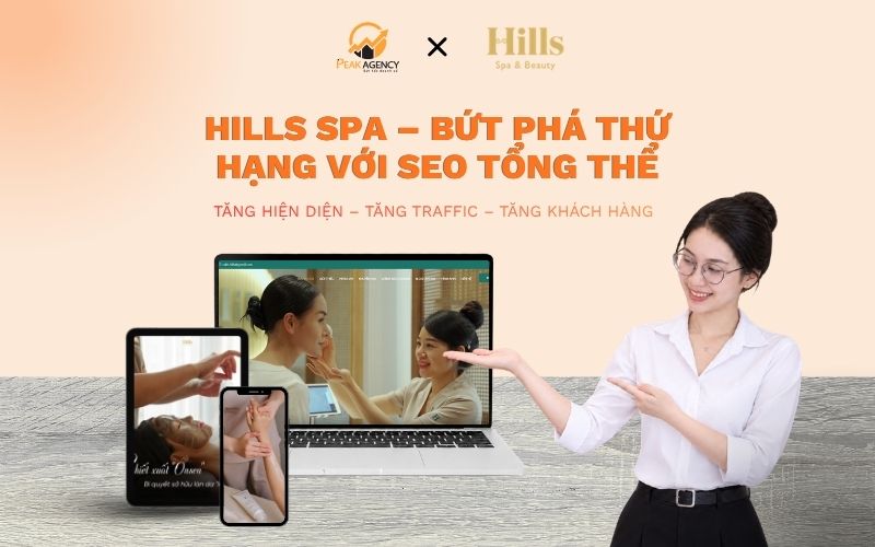 Dịch vụ SEO tổng thể cho Hills Spa Dịch vụ SEO tổng thể cho Hills Spa