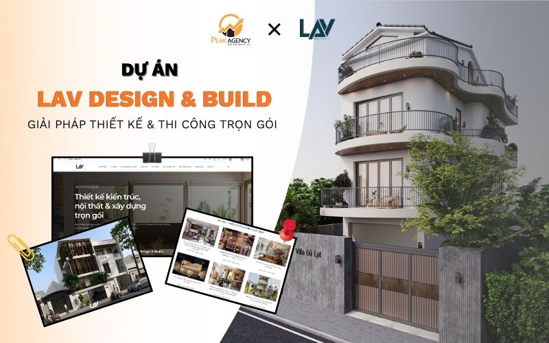 Dịch vụ SEO tổng thể cho LAV Design Dịch vụ SEO tổng thể cho LAV Design