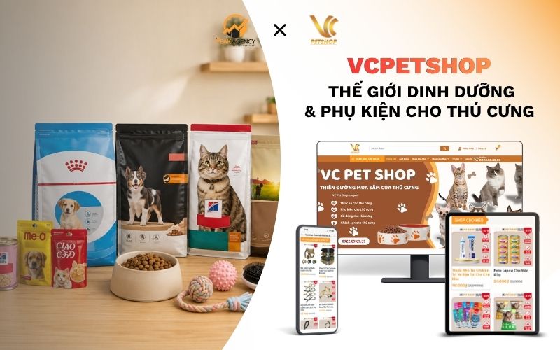Dịch vụ SEO tổng thể cho VC Pet Shop Dịch vụ SEO tổng thể cho VC Pet Shop