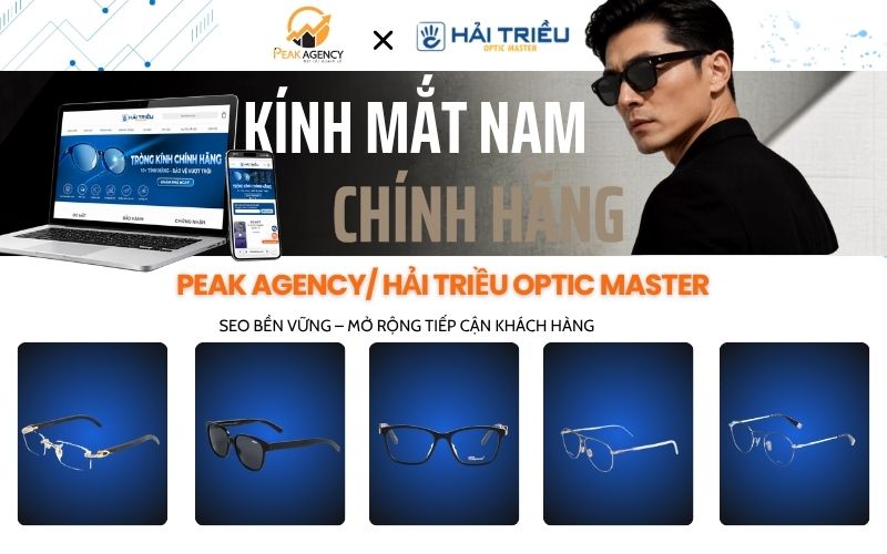 Dịch vụ SEO website cho Kính Hải Triều