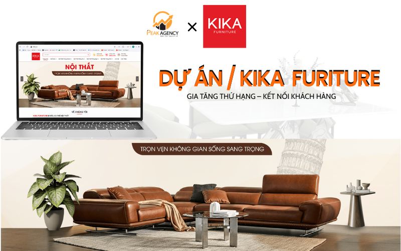 Dịch vụ SEO website cho Nội Thất KIKA