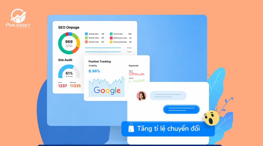 Quy trình triển khai dịch vụ SEO Đà Nẵng tại Peak Agency