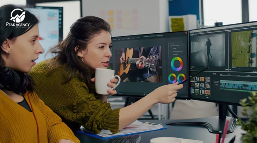 Dịch vụ edit video tại Peak Agency