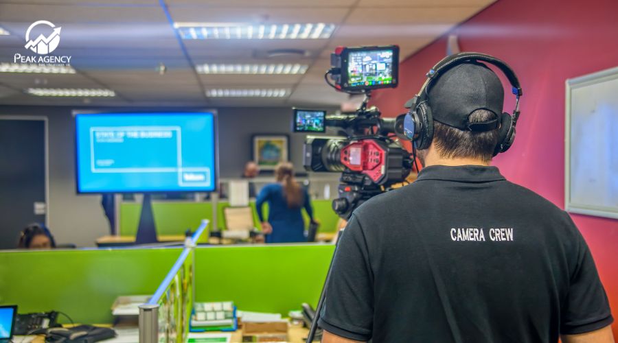 Dịch vụ quay TVC quảng cáo tại Peak Agency
