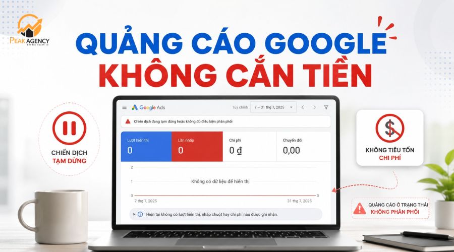 Quảng cáo google không cắn tiền Quảng cáo google không cắn tiền